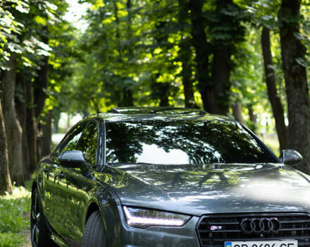 Серый Ауди С7 Спортбек, объемом двигателя 3.99 л и пробегом 218 тыс. км за 29900 $, фото 1 на Automoto.ua