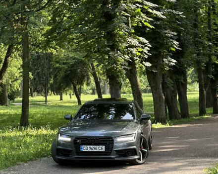 Серый Ауди С7 Спортбек, объемом двигателя 3.99 л и пробегом 218 тыс. км за 29900 $, фото 2 на Automoto.ua