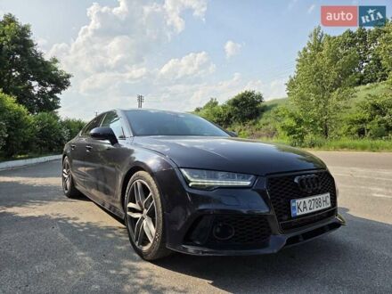 Синий Ауди С7 Спортбек, объемом двигателя 3.99 л и пробегом 142 тыс. км за 37000 $, фото 1 на Automoto.ua