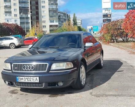 Синий Ауди С8, объемом двигателя 4.17 л и пробегом 348 тыс. км за 9000 $, фото 4 на Automoto.ua