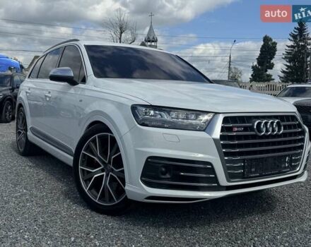 Білий Ауді SQ7, об'ємом двигуна 3.96 л та пробігом 124 тис. км за 57900 $, фото 104 на Automoto.ua