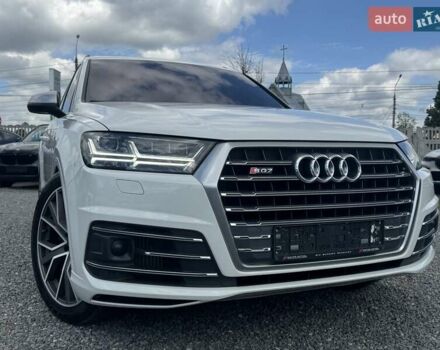 Білий Ауді SQ7, об'ємом двигуна 3.96 л та пробігом 124 тис. км за 57900 $, фото 125 на Automoto.ua