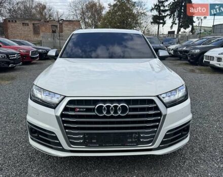 Белый Ауди SQ7, объемом двигателя 3.96 л и пробегом 124 тыс. км за 55900 $, фото 58 на Automoto.ua