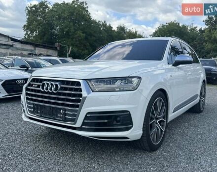 Білий Ауді SQ7, об'ємом двигуна 3.96 л та пробігом 124 тис. км за 57900 $, фото 76 на Automoto.ua