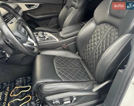 Белый Ауди SQ7, объемом двигателя 3.96 л и пробегом 124 тыс. км за 55900 $, фото 28 на Automoto.ua