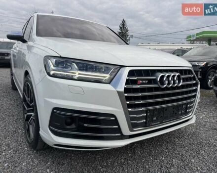 Белый Ауди SQ7, объемом двигателя 3.96 л и пробегом 124 тыс. км за 55900 $, фото 68 на Automoto.ua