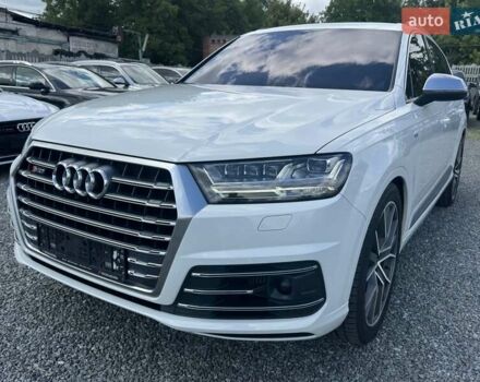 Білий Ауді SQ7, об'ємом двигуна 3.96 л та пробігом 124 тис. км за 57900 $, фото 56 на Automoto.ua