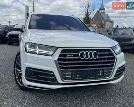 Білий Ауді SQ7, об'ємом двигуна 3.96 л та пробігом 124 тис. км за 57900 $, фото 146 на Automoto.ua