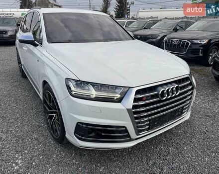 Белый Ауди SQ7, объемом двигателя 3.96 л и пробегом 124 тыс. км за 55900 $, фото 69 на Automoto.ua
