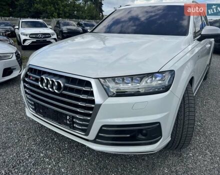 Білий Ауді SQ7, об'ємом двигуна 3.96 л та пробігом 124 тис. км за 57900 $, фото 122 на Automoto.ua