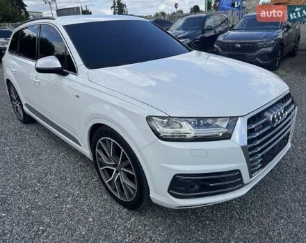 Білий Ауді SQ7, об'ємом двигуна 3.96 л та пробігом 124 тис. км за 57900 $, фото 49 на Automoto.ua