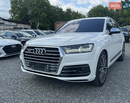 Білий Ауді SQ7, об'ємом двигуна 3.96 л та пробігом 124 тис. км за 57900 $, фото 75 на Automoto.ua