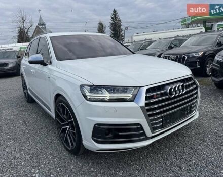 Белый Ауди SQ7, объемом двигателя 3.96 л и пробегом 124 тыс. км за 55900 $, фото 72 на Automoto.ua