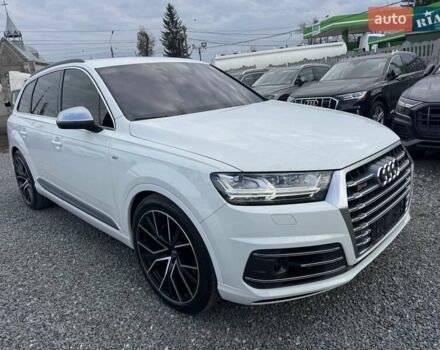Белый Ауди SQ7, объемом двигателя 3.96 л и пробегом 124 тыс. км за 55900 $, фото 71 на Automoto.ua