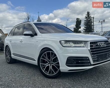 Білий Ауді SQ7, об'ємом двигуна 3.96 л та пробігом 124 тис. км за 57900 $, фото 147 на Automoto.ua