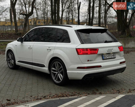Белый Ауди SQ7, объемом двигателя 3.96 л и пробегом 206 тыс. км за 44000 $, фото 7 на Automoto.ua