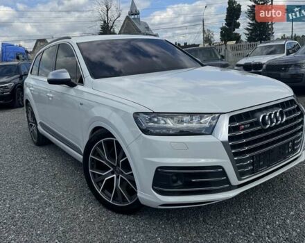 Білий Ауді SQ7, об'ємом двигуна 3.96 л та пробігом 124 тис. км за 57900 $, фото 120 на Automoto.ua