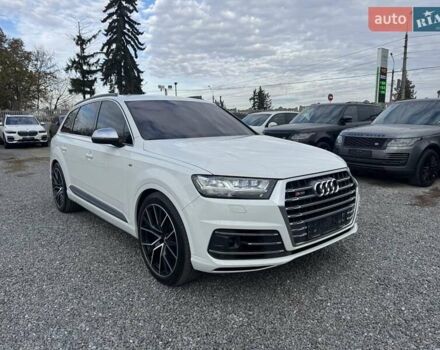 Белый Ауди SQ7, объемом двигателя 3.96 л и пробегом 124 тыс. км за 55900 $, фото 57 на Automoto.ua