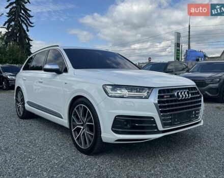 Білий Ауді SQ7, об'ємом двигуна 3.96 л та пробігом 124 тис. км за 57900 $, фото 71 на Automoto.ua