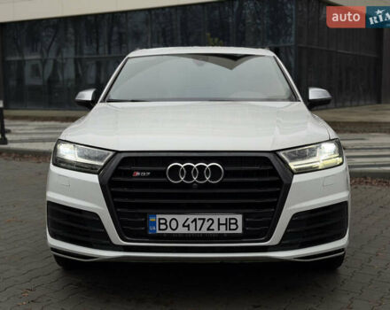 Белый Ауди SQ7, объемом двигателя 3.96 л и пробегом 206 тыс. км за 44000 $, фото 2 на Automoto.ua