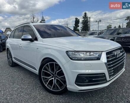 Білий Ауді SQ7, об'ємом двигуна 3.96 л та пробігом 124 тис. км за 57900 $, фото 116 на Automoto.ua