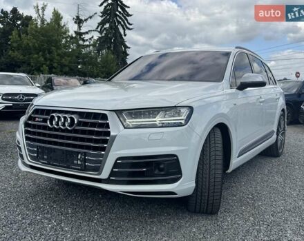 Білий Ауді SQ7, об'ємом двигуна 3.96 л та пробігом 124 тис. км за 57900 $, фото 141 на Automoto.ua