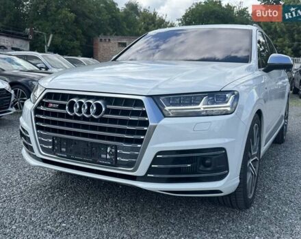 Білий Ауді SQ7, об'ємом двигуна 3.96 л та пробігом 124 тис. км за 57900 $, фото 53 на Automoto.ua