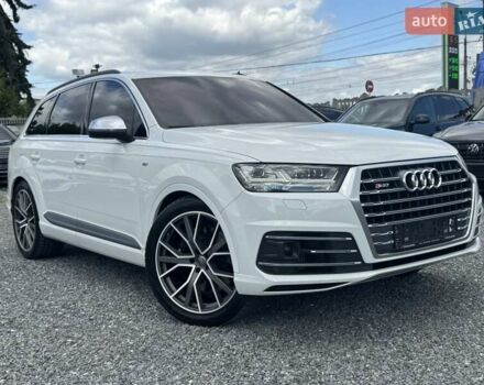 Білий Ауді SQ7, об'ємом двигуна 3.96 л та пробігом 124 тис. км за 57900 $, фото 4 на Automoto.ua