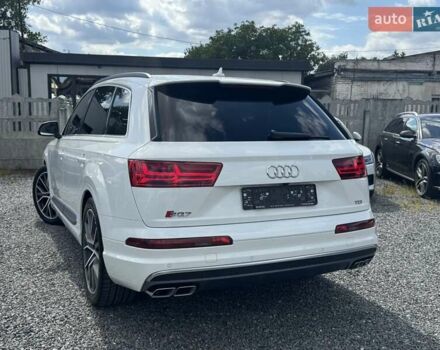 Білий Ауді SQ7, об'ємом двигуна 3.96 л та пробігом 124 тис. км за 57900 $, фото 113 на Automoto.ua