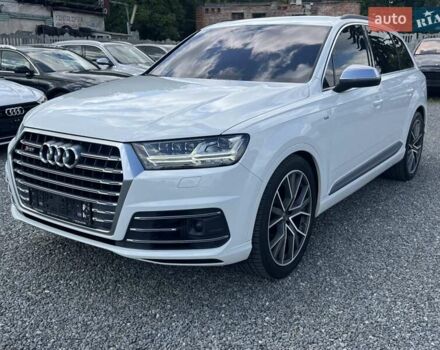 Білий Ауді SQ7, об'ємом двигуна 3.96 л та пробігом 124 тис. км за 57900 $, фото 55 на Automoto.ua