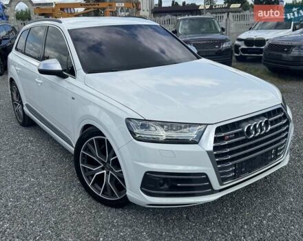 Білий Ауді SQ7, об'ємом двигуна 3.96 л та пробігом 124 тис. км за 57900 $, фото 128 на Automoto.ua