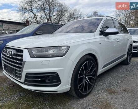 Белый Ауди SQ7, объемом двигателя 3.96 л и пробегом 124 тыс. км за 55900 $, фото 1 на Automoto.ua