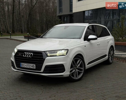 Белый Ауди SQ7, объемом двигателя 3.96 л и пробегом 206 тыс. км за 44000 $, фото 8 на Automoto.ua