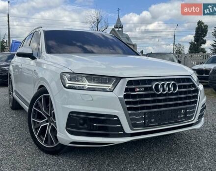 Білий Ауді SQ7, об'ємом двигуна 3.96 л та пробігом 124 тис. км за 57900 $, фото 150 на Automoto.ua