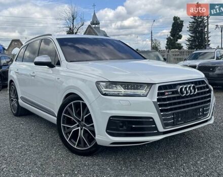 Білий Ауді SQ7, об'ємом двигуна 3.96 л та пробігом 124 тис. км за 57900 $, фото 149 на Automoto.ua