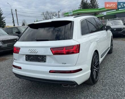 Белый Ауди SQ7, объемом двигателя 3.96 л и пробегом 124 тыс. км за 55900 $, фото 50 на Automoto.ua