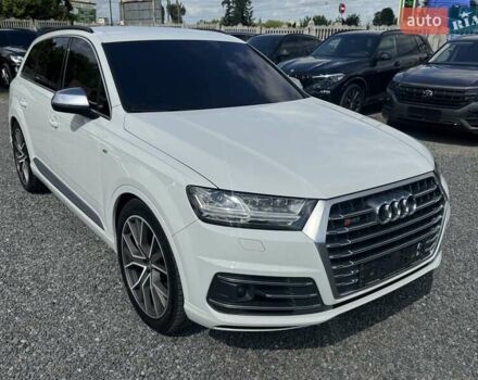 Білий Ауді SQ7, об'ємом двигуна 3.96 л та пробігом 124 тис. км за 57900 $, фото 68 на Automoto.ua