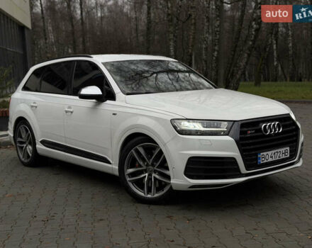 Белый Ауди SQ7, объемом двигателя 3.96 л и пробегом 206 тыс. км за 44000 $, фото 11 на Automoto.ua