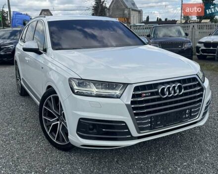 Білий Ауді SQ7, об'ємом двигуна 3.96 л та пробігом 124 тис. км за 57900 $, фото 151 на Automoto.ua