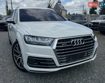 Білий Ауді SQ7, об'ємом двигуна 3.96 л та пробігом 124 тис. км за 57900 $, фото 119 на Automoto.ua