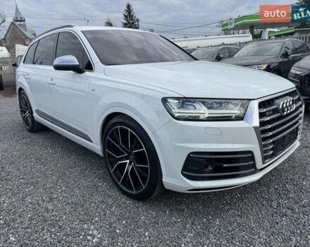 Белый Ауди SQ7, объемом двигателя 3.96 л и пробегом 124 тыс. км за 55900 $, фото 70 на Automoto.ua