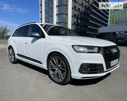 Білий Ауді SQ7, об'ємом двигуна 4 л та пробігом 138 тис. км за 65700 $, фото 28 на Automoto.ua