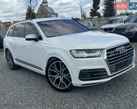 Білий Ауді SQ7, об'ємом двигуна 3.96 л та пробігом 124 тис. км за 57900 $, фото 148 на Automoto.ua