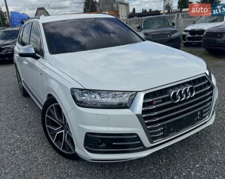 Білий Ауді SQ7, об'ємом двигуна 3.96 л та пробігом 124 тис. км за 57900 $, фото 121 на Automoto.ua