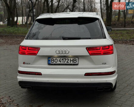 Белый Ауди SQ7, объемом двигателя 3.96 л и пробегом 206 тыс. км за 44000 $, фото 6 на Automoto.ua