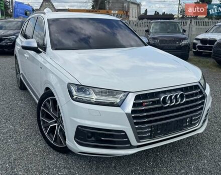 Білий Ауді SQ7, об'ємом двигуна 3.96 л та пробігом 124 тис. км за 57900 $, фото 127 на Automoto.ua