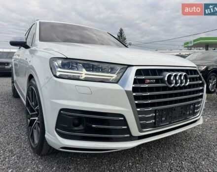 Белый Ауди SQ7, объемом двигателя 3.96 л и пробегом 124 тыс. км за 55900 $, фото 67 на Automoto.ua