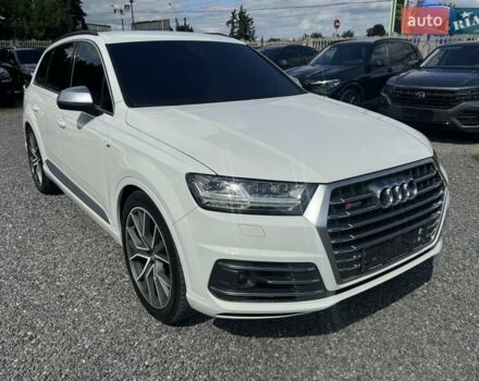 Білий Ауді SQ7, об'ємом двигуна 3.96 л та пробігом 124 тис. км за 57900 $, фото 59 на Automoto.ua