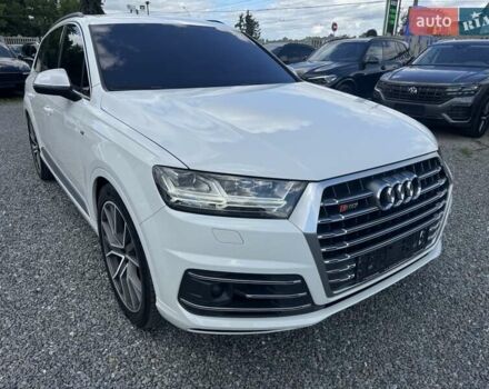 Білий Ауді SQ7, об'ємом двигуна 3.96 л та пробігом 124 тис. км за 57900 $, фото 50 на Automoto.ua