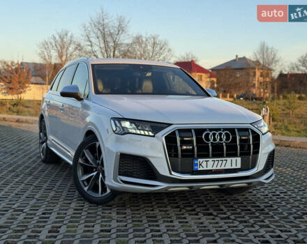 Белый Ауди SQ7, объемом двигателя 4 л и пробегом 49 тыс. км за 77500 $, фото 26 на Automoto.ua